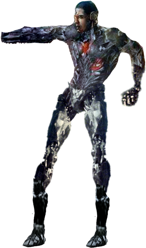 Cyborg Transparent By 13josh16 - Cyborg Dc (600x918)