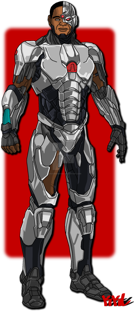 Cyborg By Ironavenger1234 Cyborg By Ironavenger1234 - Cyborg (598x1335)