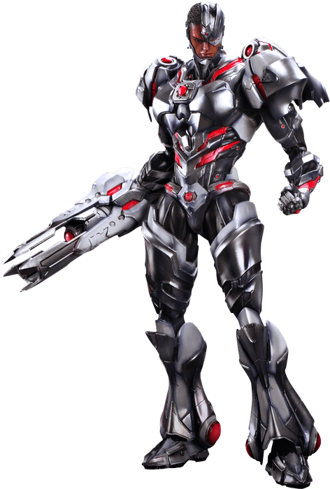 Dc Comics Cyborg Play Arts Kai Variant Action Figure (472x700)