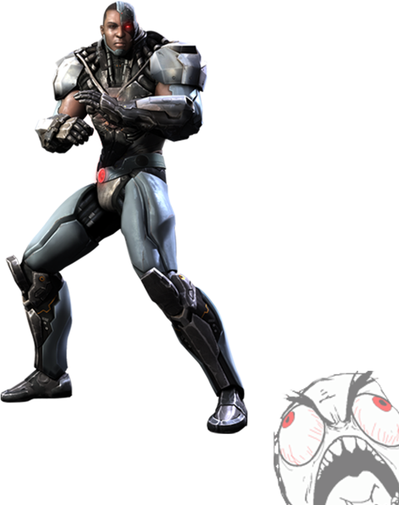 Cyborg Clipart Injustice God Among Us - Cyborg Teen Titans Real (1024x1024)