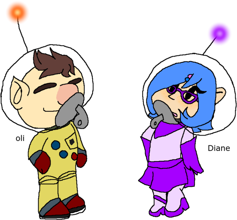 Oli And Diane By Flindsey09 - Cartoon (937x853)
