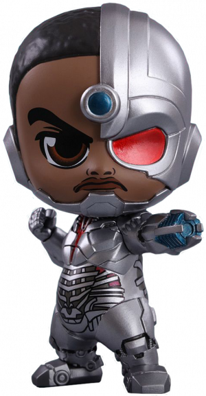 Justice League - Justice League Cyborg Cartoon (300x577)