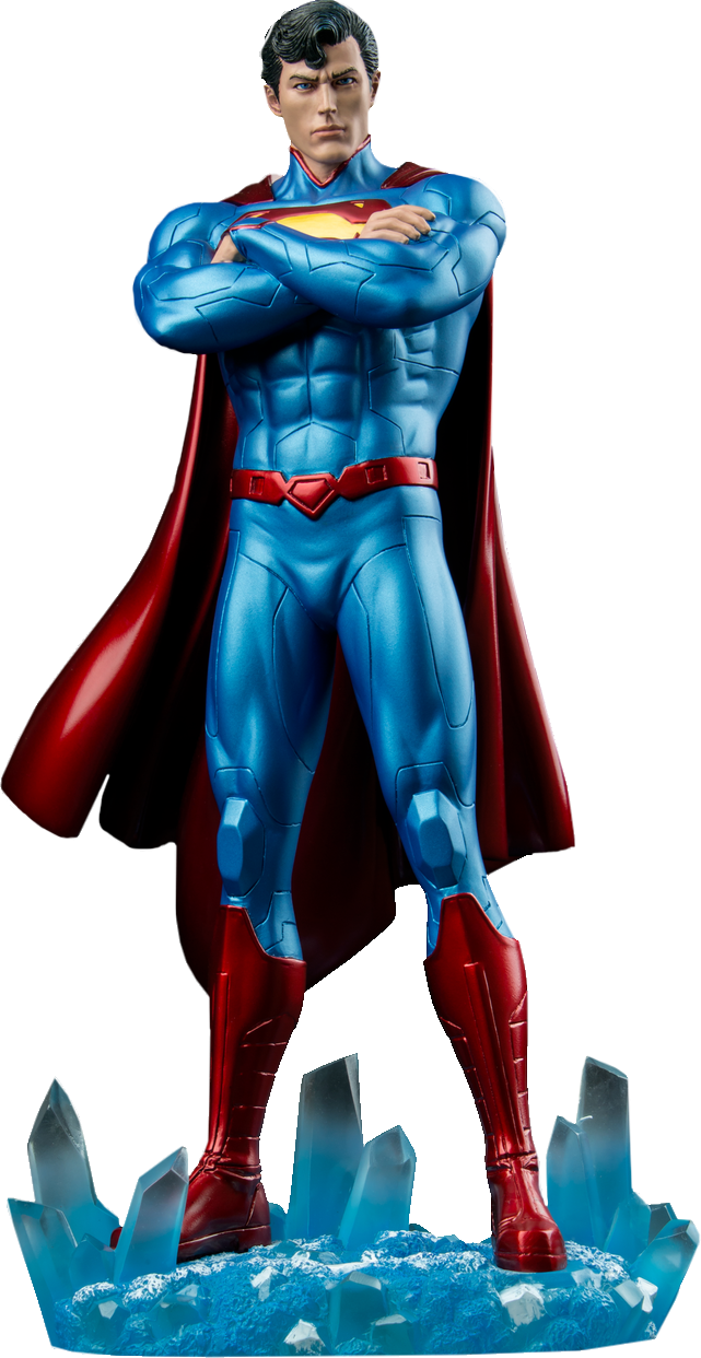 Jim Lee Superman Cyborg General Zod The New - Superman New 52 Statue (641x1242)