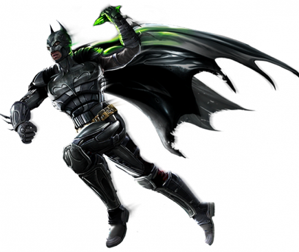 Cyborg Justice League Doom Download - Injustice Batman Png (435x367)