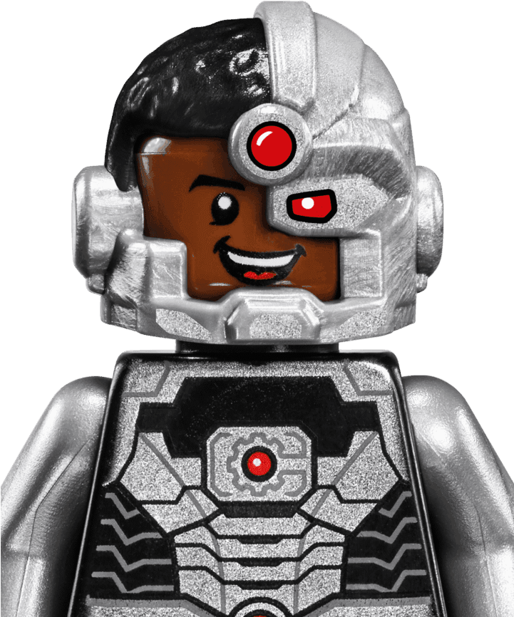 Cyborg Clipart Cyborg Justice League - Lego Super Heroes - Justice League Cyborg Minifigure (720x960)
