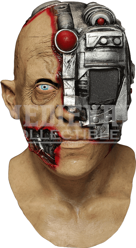 Zoom - Animated Scanning Cyborg Adult Mask (850x850)