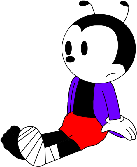 Bucky With A Broken Leg By Marcospower1996 - Bucky With A Broken Leg By Marcospower1996 (894x894)