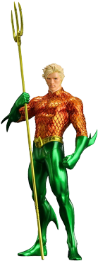 Zoom - Kotobukiya 1:10 Scale Aquaman Justice League Artfx (380x380)