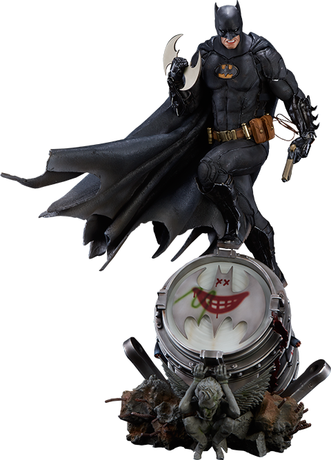 Batman Black Edition Statue - Batman Sideshow Comic Con 2017 (480x667)