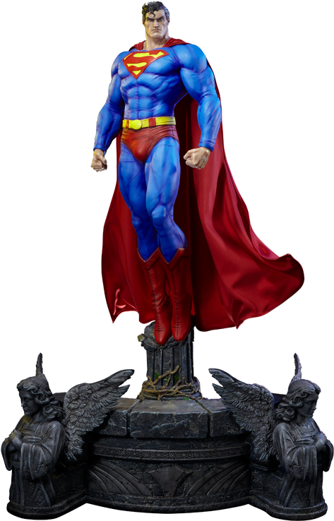 Superman Fabric Cape Edition Statue - Prime 1 Hush Superman (480x737)