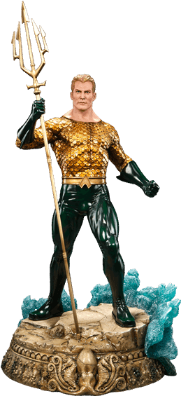 Aquaman Premium Format Sideshow Collectibles Statue - Aquaman Statue (600x600)