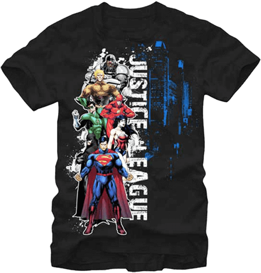 Justice League Assembled T-shirt - Justice League Iphone 6s Case - Justice League Heros (555x555)