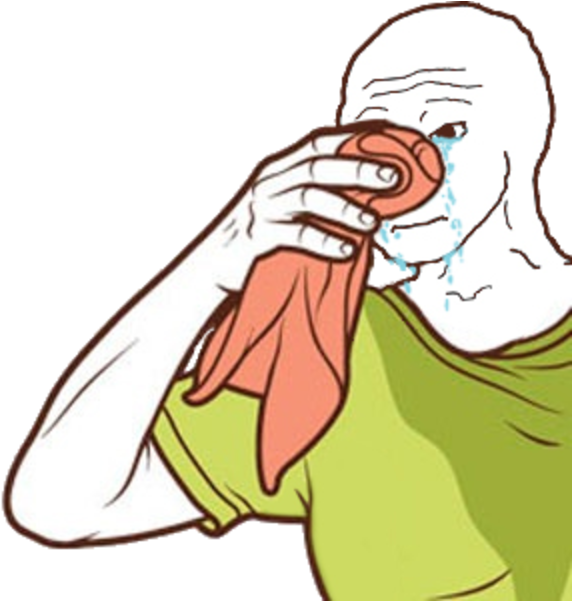 I Know That Feel Bro - Sweating Towel Wojak (600x600)