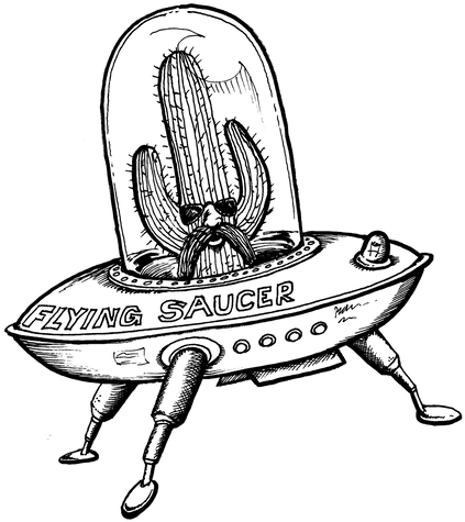 Flying Saucer - Flying Saucer Drawing (500x500)