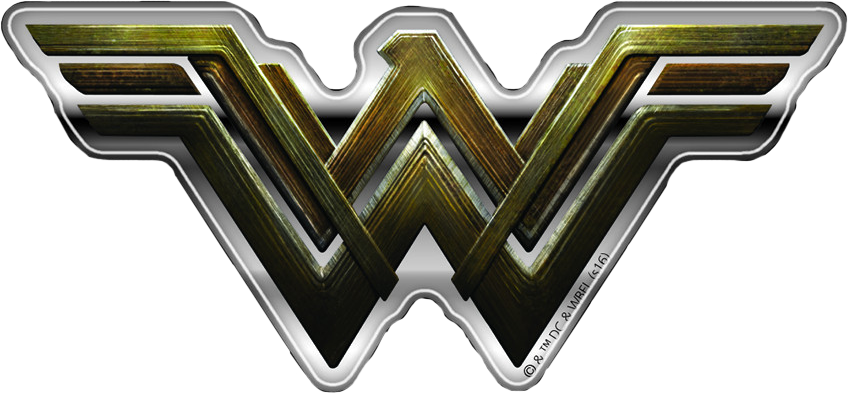 Wonder Woman New Logo - Wonder Woman Logo Patch (848x394)