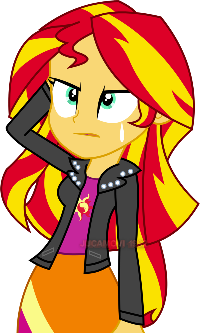 Sunset Shimmer No Way, You Did It By Jucamovi1992 - Sunset Shimmer (698x1145)