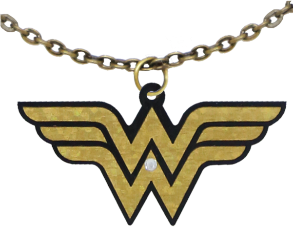 Gold Wonder Woman Logo (600x600)
