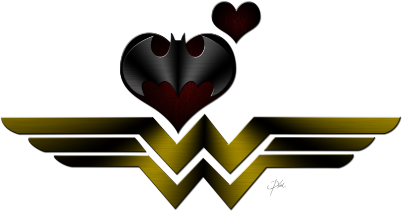 Wonderwoman Loves Batman By Kellcandido - Batman/superman/wonder Woman: Trinity (900x648)