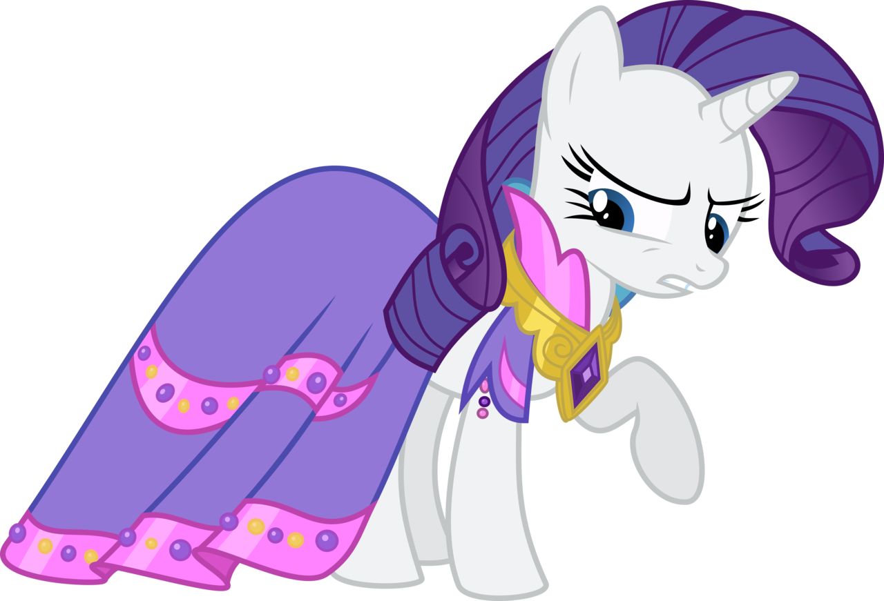 My Little Pony Vector - My Little Pony Rarity Dress (1280x871)
