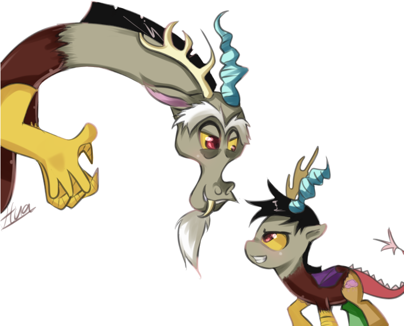 Bella Discordia By Hua113 - My Little Pony Discordia (800x658)