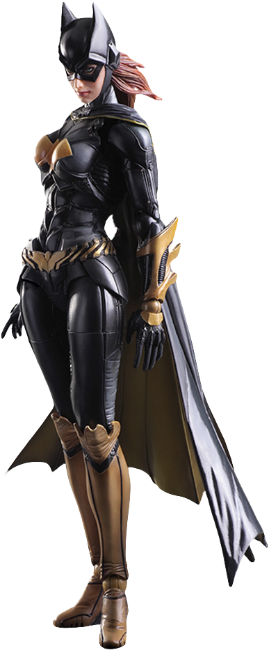 Free Wonder Woman Vector Logo - Dc Play Arts Kai: Arkham Knights - Batgirl (480x932)