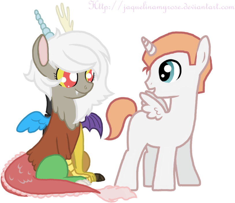 Jaquelindreamz, Discord, Eris, Filly, Prince Solaris, - My Little Pony: Friendship Is Magic (900x748)