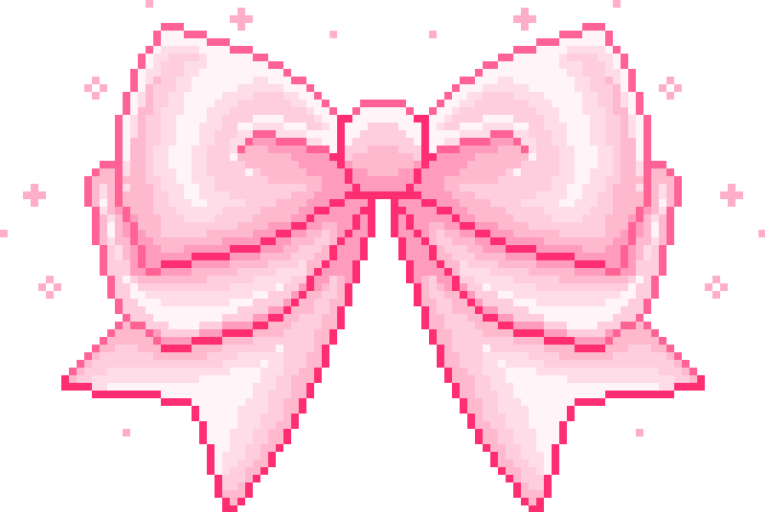 Bow Clipart Kawaii - Transparent Pastel (699x468)
