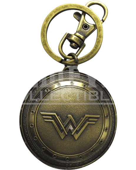 Wonder Woman Shield Key Ring - Wonder Woman Shield Logo Batman Vs Superman Dc Comics (584x584)