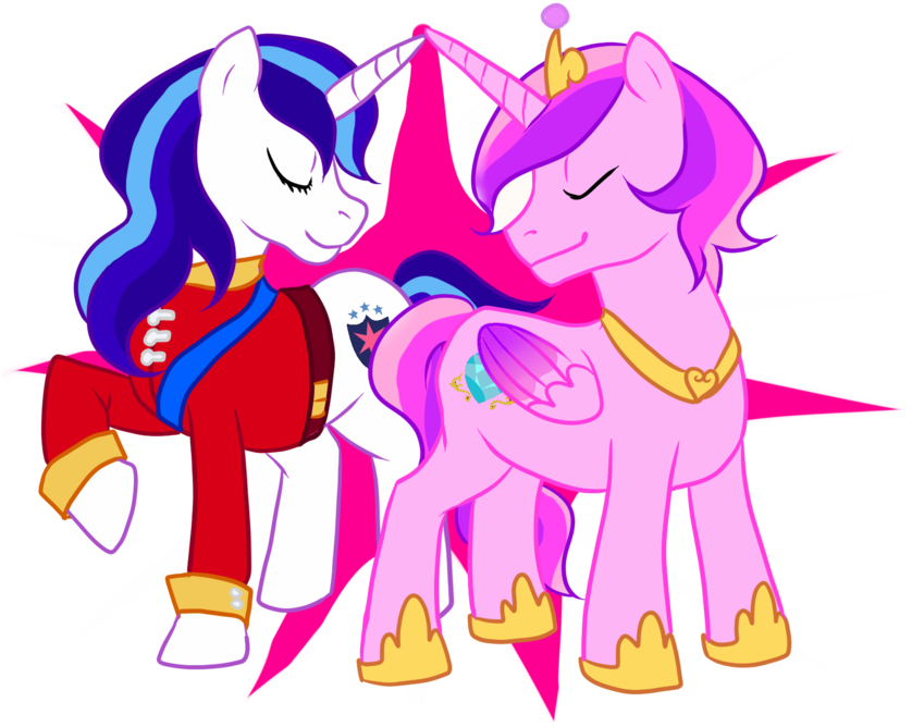 Mlp Prince Solaris Hum - Princess Cadance (900x695)