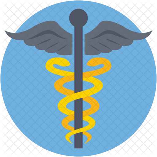 Caduceus Icon - Staff Of Hermes (512x512)