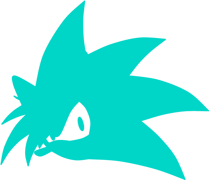 Logo Techno The Digital Hedgehog By Super Fox Layer100 - Silver The Hedgehog Logo (773x691)