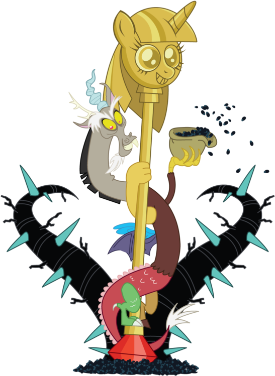 The Rod Of Draconequus Tee Shirt Design By Xkappax - Design (600x760)