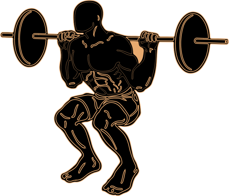 Members Of The Texas City Girls Powerlifting Team Competed - Silhouette Of People Gymimg (762x653)