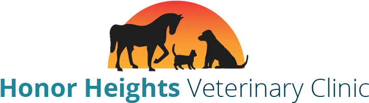 Logo For Honor Heights Veterinary Clinic Muskogee, - Silhouette (960x236)