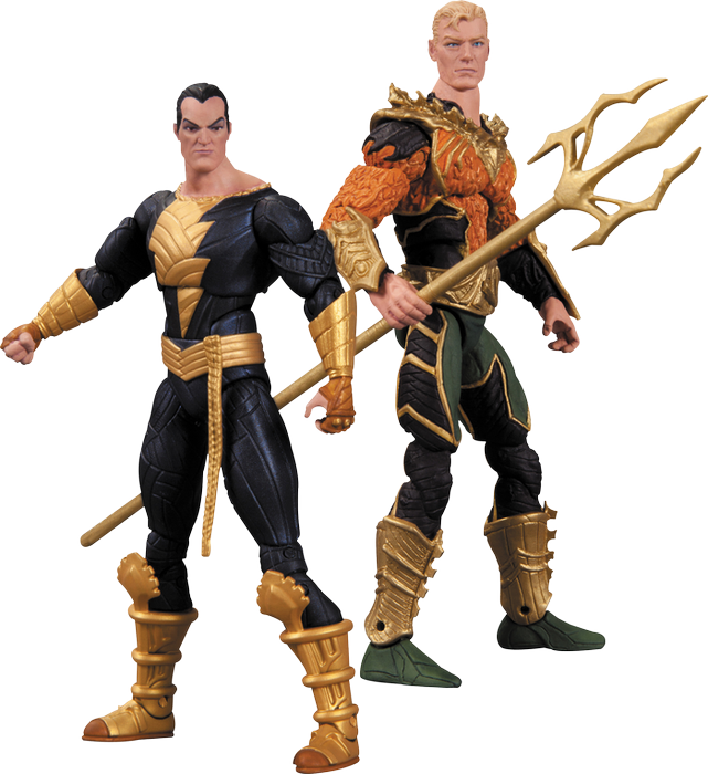 Gods Among Us - Black Adam Action Figure (641x700)