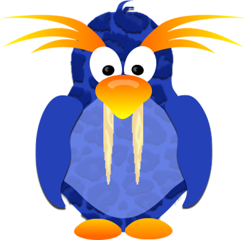 Sabre Toothed Penguin - Adã©lie Penguin (356x347)