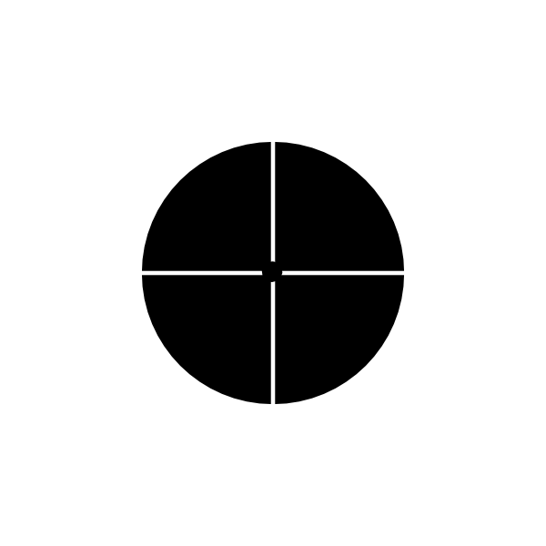 Crosshair Clip Art At Clker - Animated Bullet Point Gif (600x600)