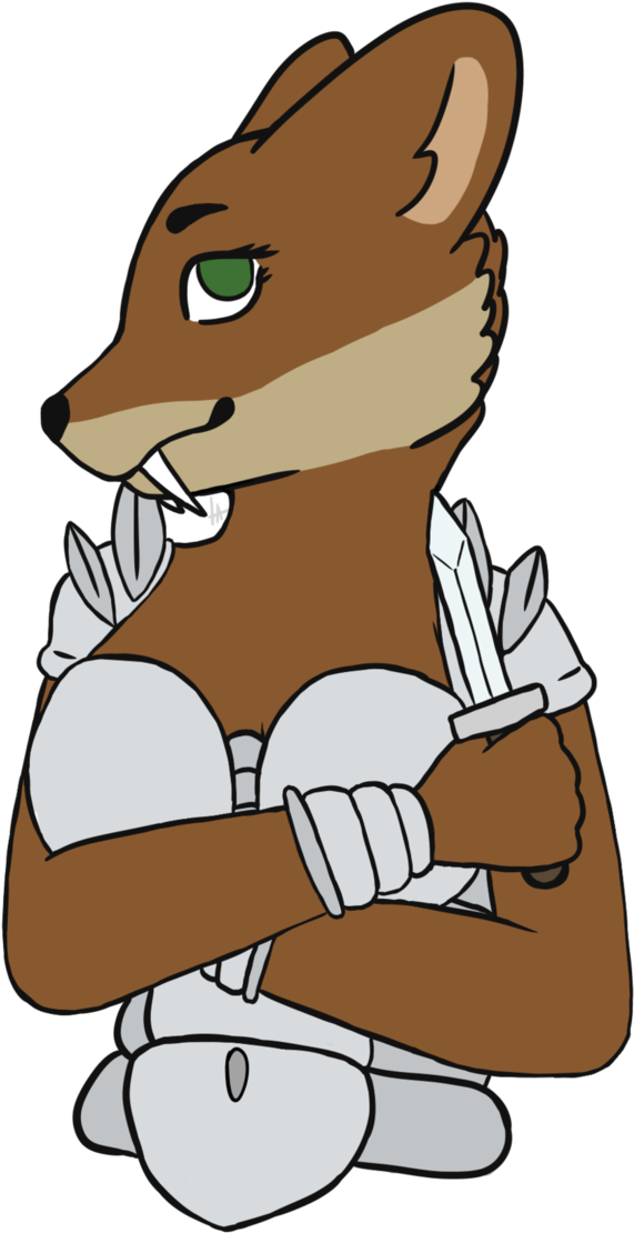 Fuzzle The Sabreweasel's Tenth-ever Reference - Reference (695x1150)