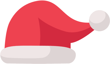 Red Santa Claus Hat Flat Icon 10 Transparent Png - Santa Claus Hat Icon (512x512)