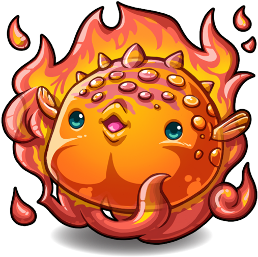 221 Fire Blowfish A - 221 Fire Blowfish A (512x512)