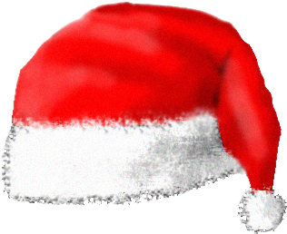Drawn Santa Hat Invisible Background - Santa Hat For Photoshop (400x400)