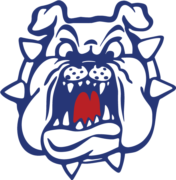 Fresno State Fresno State Womens College Swim & Dive - Fresno State Bulldog Face (630x630)