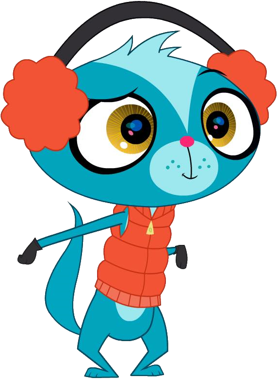 Lps Sunil In Winter Clothes 2 Vector By Varg45 - Cartoon (575x780)