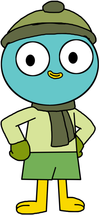 Harvey Beaks With His Winter Clothes By Marcospower1996 - Cartoon (894x894)