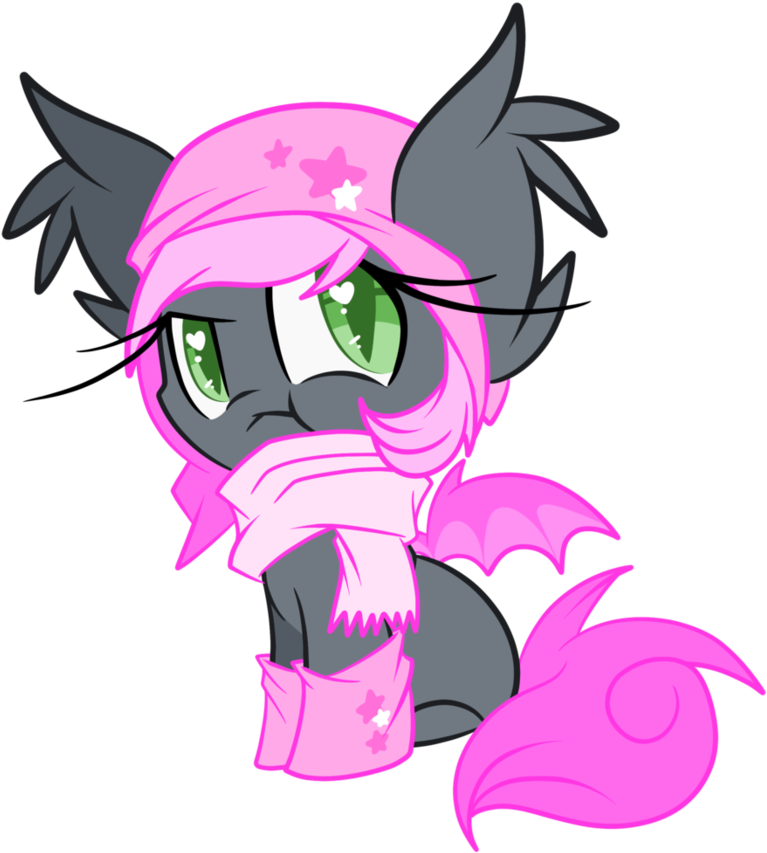 Bats Cant Into Winter By Starlightlore - Bat Pony Heartbeat (894x894)