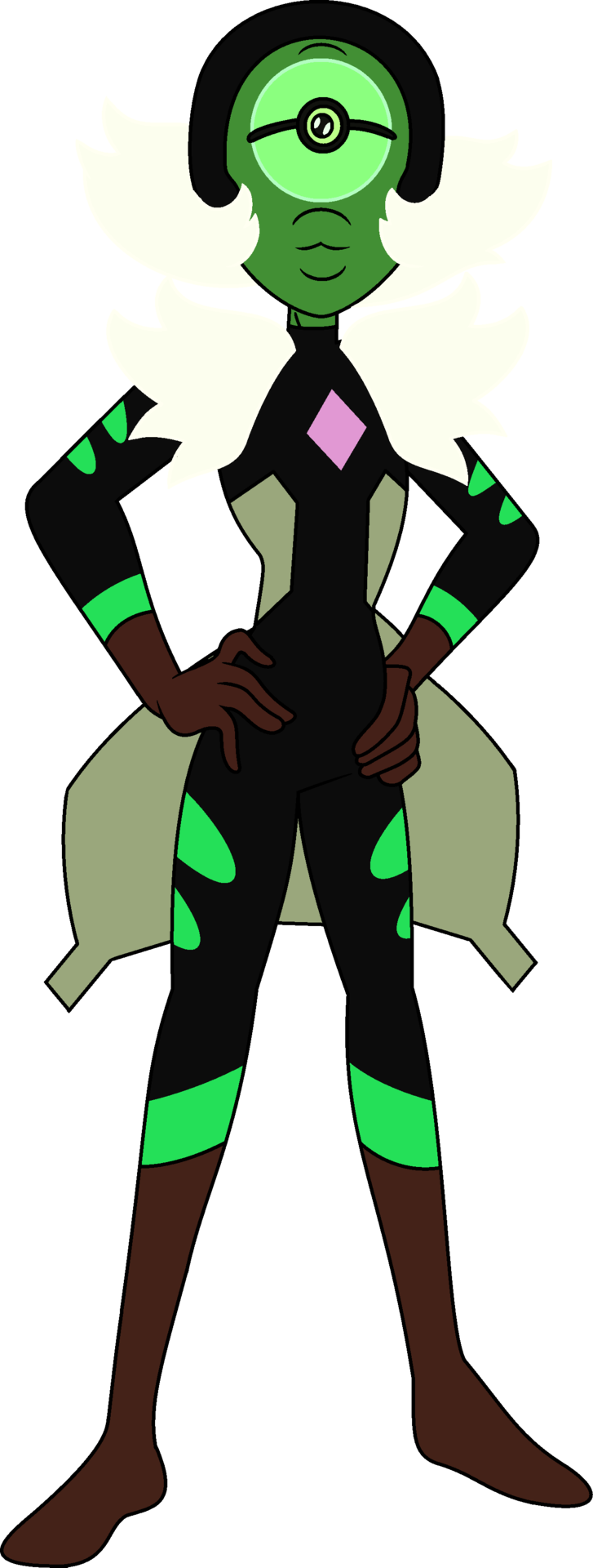So Pearl Was Wearing Clothes Resembling A Nepherite, - Illustration (727x1920)