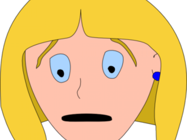 Expression Clipart Afraid - Cartoon (640x480)