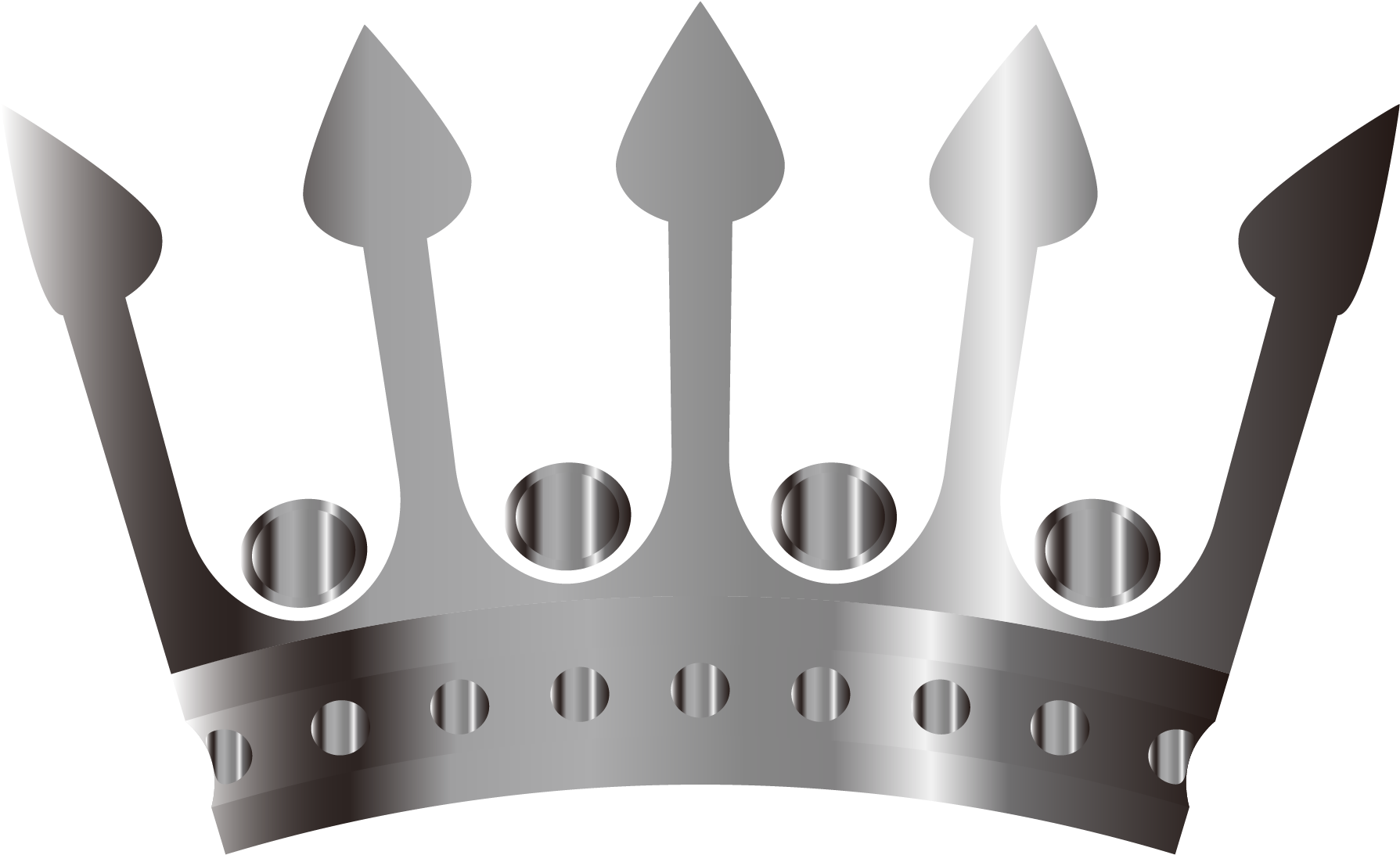 Euclidean Vector Silver Computer File - Corona Rey Plateada Png (1953x1313)