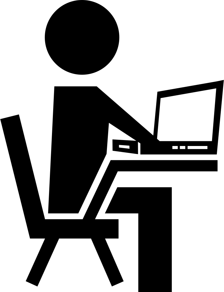 Работать png. Человек за компьютером иконка. Человечек за компом. Символ человек за компьютером. Силуэт человека за компьютером.