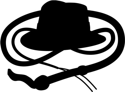 Indiana Jones Clipart Black And White - Indiana Jones Clip Art (710x465)